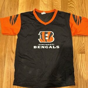 Cincinnati Bengals Black and Orange Jersey